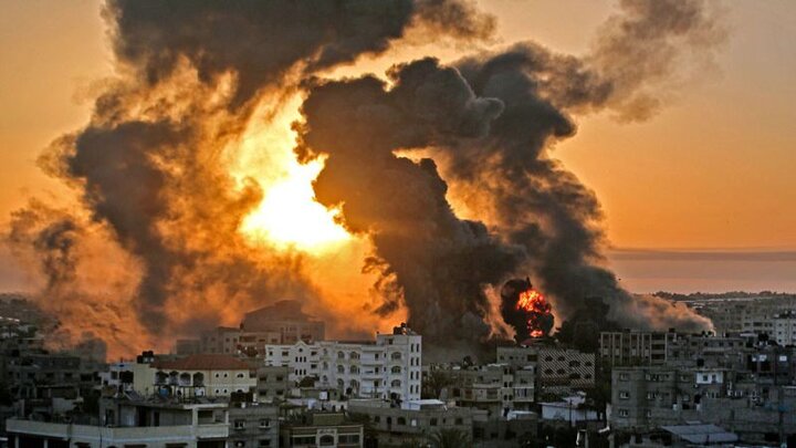 موج حملات هوایی و زمینی رژیم صهیونیستی علیه نوار غزه